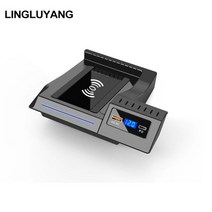 호환 무선충전기 충전패드 메르세데스 벤츠 c 클래스 glc w205 amg c43 43, 1개