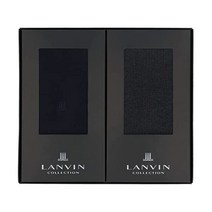 [랑방]남성 선물 COLLECTION 컬렉션 브랜드 양말 2족세트 세트 사계절용 골지 크루기장 남성 답례 02492052 LV-20 giftset