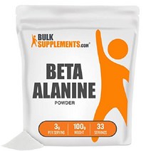 BULKSUPPLEMENTS.COM 베타 알라닌 파우더 - 근육 회복 및 무향 글루텐 프리 필러 없음 서빙 당 3g (3000mg) 166 (500 그램 1.1 파운드), 3.5온스(1팩)