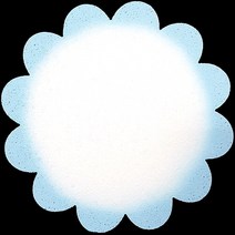 (디머스) 교실 게시판 환경 구성 꾸미기 폼아트 스치로폼 모양판 꽃판 하늘(대), 단품