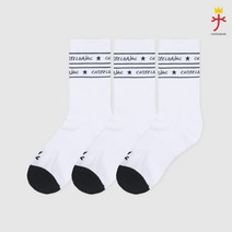 까스텔바작 온 더 그린 쿠션 크루삭스 화이트 S 3팩 CJCOGCRS-WH3, 단품