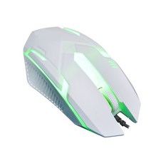 왼손잡이마우스 왼손무선마우스 음소거 수직그립 게임용 마우스 q1jf 발광 유선 usb 유선 인체 공학적 광학 노트북 를위한 오른손 또는 사용 선물, 하얀