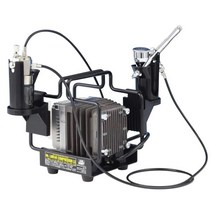 GSI 크레오스 Mr. 리니어 컴프레서 L5에어브러시 세트 취미용 도장용구 PS321