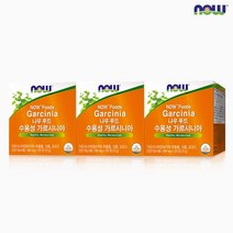 [나우푸드] 수용성 가르시니아 120정, 3개