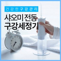 2022 샤오미 셀프 스케일링 휴대용 구강세정기 및 노즐 치간 물치실 겨울여행 필수템