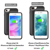 Unbranded iPhOne 14 13 12 11 8용 외장 배터리 충전기 케이스 보조베, For Apple iPhone 6s