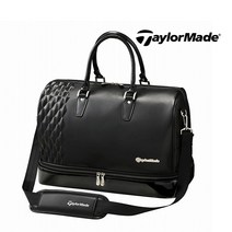 테일러메이드 TB615 프리미엄 클래식 보스턴백, 블랙