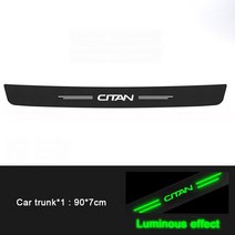 for Mercedes Benz CITAN Badge Luminous Car Door Sill Protector Film Stickers Scuff Scratch Decals Au, [01] trunk 1pc