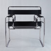 바실리체어 마르셀브로이어 디자인 라운지체어 모던 안락 인테리어 의자, Echo Leather, Beige