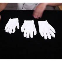 바람 밴드 드럼 마칭 팀 공연 흰색 장갑 어린이 성인 학생 에티켓 두꺼운, [01] Size S For Children