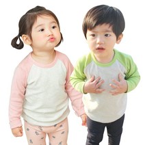 [남녀공용] 래글런티2종세트 B 2개 국내제작