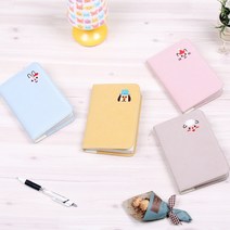 펫페이스 다이어리 만년형 천 패브릭 다이어리 한정수량, 브라운