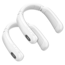 엑스뷰 스마트 목난로 넥히터, 화이트+화이트
