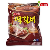 롯데햄 남도별미떡갈비1000g, 1000g, 1개