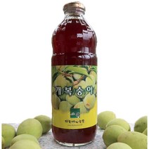 야생 토종 개복숭아 발효액 액기스 효소 원액 청 5년숙성, 1L, 1개