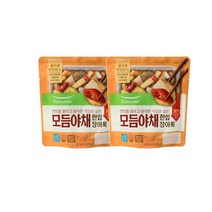풀무원 [반듯한식]모듬야채 한입장아찌 (300g) [우리집영양식] [깔끔한맛], 11개