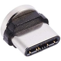 산와 서플라이 Magnet 탈착식 USB Type C 커넥터 부품 세트 KU-MMG-C3K