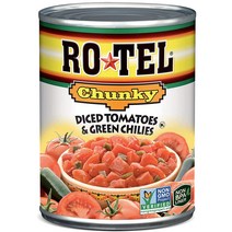 RO-TEL Chunky Diced Tomatoes and Green Chilies 10 oz, 1