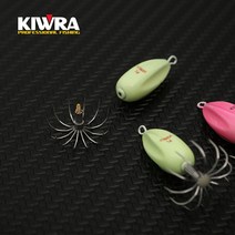 키우라 I.B 아이비 애자 K-809 탈부착형 야광 에자 2개입 쭈꾸미 갑오징어 문어, 그린12호