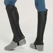 승마하프챕스 다리 보호대 용품 기구 승마챕 정강이 보호, XXXL-40CM종아리둘레