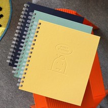 몬스터 아이콘 스터디 플래너 1년용 학습 스케줄러 스프링 목표 계획 동기부여 고등학생 수험생 선물, yellow