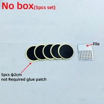 자전거 부품 자전거 사이클링 액세서리 플랫 타이어 수리 키트 도구 세트 빠른 휴대용 내부 튜브 접착제, 01 5pcs and No Box