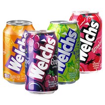 웰치스 소다 355ml x 6캔 4종 뚱캔 골라담기, 웰치스포도