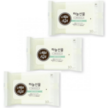 하늘선물 여행용 물티슈(10매) x 30개 1세트 판촉 홍보 휴대용 소형, 50개