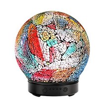 Sumworld Essential Oil Diffuser - 100ml Mosaic Glass Tiffany Style Premium Ultrasonic Aromatherapy O, 1