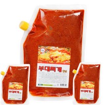 [엘로가든] 돼지고기김치찜 두부탕 양념소스 부대찌게 양념 1.2kg (체인점용), 부대찌게양념 1.2kg*1개