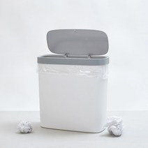 [JAJU/자주] 틈새 휴지통_7L, 색상:화이트|사이즈:FR, 화이트