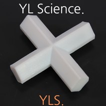 (YLS) 십자 스핀바 Cross Spinbar (테플론 재질 마그네틱바 교반자석) - Cowie (UK), 50x15mm