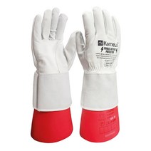 카멜로 절연외피 장갑 산양피 보호 단목형 9호 10호, 1개