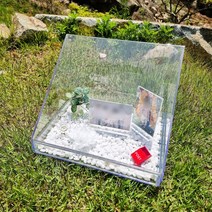 (소울하우스) 추모함 세트A(4030302N) 추모공원 수목장 납골당 국립공원 아크릴추모함 꾸미기, 1개