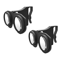 가상 현실 헤드셋 프린터 Google Cardboard VR 헤드셋 3D 안경 VR 3.0 MINIVR 2개 팩