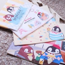 페페리코 컬러코드 포켓 에코백 국내 캐릭터 정품