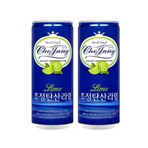 초정탄산수 1+1 초정탄산 라임 250ml X 30캔 총60캔
