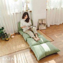 [바자르] 코지 소프트 멀티 쿠션 세트 (5단), 색상:그레이