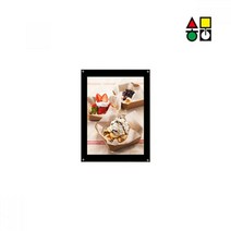 광고 홍보물 꽂이 POP아크릴게시판 A3 백화점 식당 전시장 카페 구성판 배전함커버 교체형메뉴판 옥외게시판 인테, 세로형/양면테이프