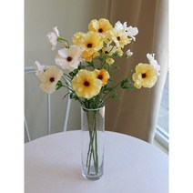 버터플라이 라넌 가지 3color - 인테리어조화 실크플라워, 핑크