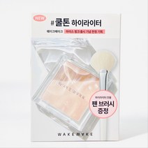 [NEW컬러출시] 웨이크메이크 믹스 블러링 볼륨 하이라이터 (브러시기획/단품), 브러시기획 아이스핑크
