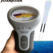 염도계 염도측정기 가정용 업소용 염도측정 2 in 1 ph 염소 측정기 염소 테스터, a