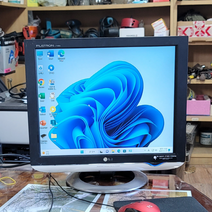 LG LCD 17인치 모니터 모델: L17NB-4 내용참조, 화이트