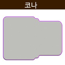 현대 코나 에어박스 TPU 에어매트 최신형 매트리스 평탄화 캠핑 차박 차량용 매트, 5cm(브라운+딥브라운)
