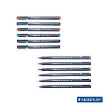 스테들러 피그먼트 라이너 308 컬러 / 파스텔 (NEW), 0.3mm, 30 밝은 파랑