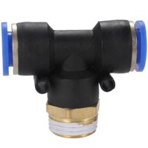 공압 부품 공압 기류 조절기 4mm 6mm 8mm 10mm OD 호스 튜브 가스 유량 밸브 커넥터 1/8 