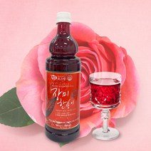 유기농 식용 장미꽃잎 추출액 900ml 장미음료 장미차 장미청, 식용장미 추출액 1병 (900ml)