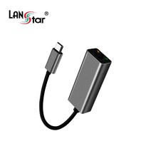 LANstar USB2.0(Type-C) 유선 랜카드/LS-LAN31X/C타입/RJ45 8P8C 1포트/이더넷 컨버터/랜포트 생성/100Mbps 전송속도/ASIX AS88772D