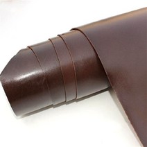 가죽공예 휴대용 두께측정기 Baver 다채로운 전체 곡물 소 가죽 야채 공예 재료 광택 표면 1.2mm 1.6mm 2.0mm 두께, [07] 10 Sq ft, [18] Coffee 2.0mm Thick
