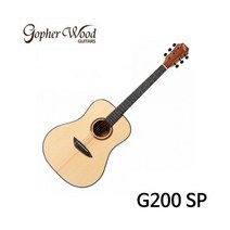 고퍼우드 G200 SP 탑솔리드 통 기타 -스트링 9셋 선물제공